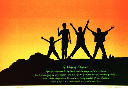 pledge of allegiance poster image